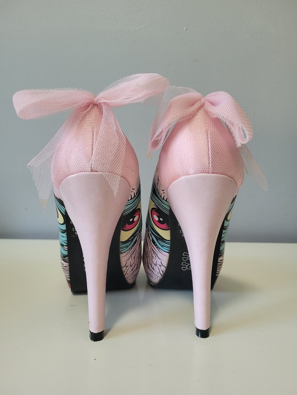 Iron Fist Grave Dancer Platform Heels, Size 5 - Picture 9 of 11